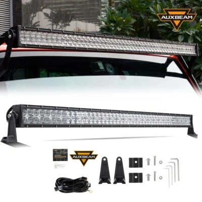 AUXBEAM 52" INCH 5D LED Light Bar Spot Flood Beam For Dodge RAM 1500 2500 3500 Foto 1 de 4