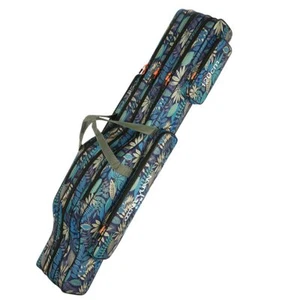 Fishing Rod Case, Three Layers Folding Fishing Pole Storage Bags Portable Gea... - Picture 1 of 7