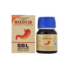 SBL Nixocid Tabs Relieves Sour Eructations, Heart Burn, Flatulence (25gm)