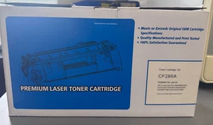 Premium Laser Tonerkartusche CF280A Schwarz Tonerkartusche für HP 400 401A - Bild 1 von 2