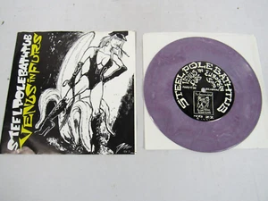 Steel Pole Bath Tub - Venus In Furs 1991 ( COMM 22 ) 7" Purple Marble Vinyl - Picture 1 of 5
