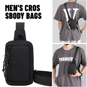Men Sling Crossbody Bag Chest Shoulder Messenger Backpack Travel Sport Pouch US - Picture 1 of 13