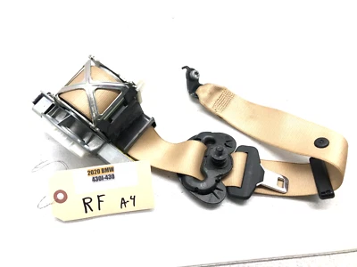 2017-2020 BMW 430i F36 GRAN COUPE RIGHT PASS FRONT SEATBELT RETRACTOR  OEM - Image 1 of 4