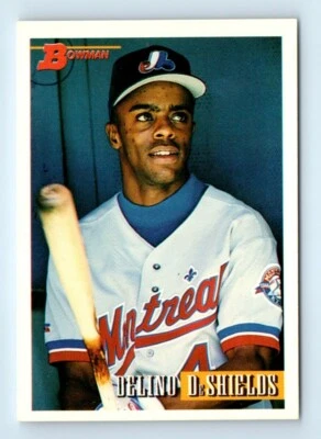1993 Bowman Delino DeShields Montreal Expos #424 - Image 1 of 2