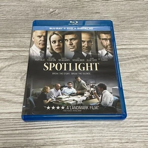 SPOTLIGHT Blu-ray + DVD Mark Ruffalo NO DIGITAL - Picture 1 of 3