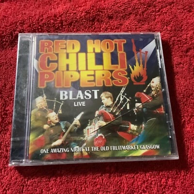 Red Hot Chilli Pipers: Blast Live CD (REL, 2008) Scotland Bagpipes ¡NUEVO! ¡SELLADO!! Foto 1 de 2