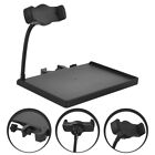 Stylish Mic Stand Tray with Phone Holder - Perfect for Musicians and Singers
