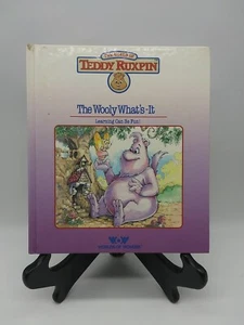 Vintage 1985 TEDDY RUXPIN BOOK THE WOOLY WHAT'S-IT WORLDS OF WONDER - BOOK ONLY - Picture 1 of 24