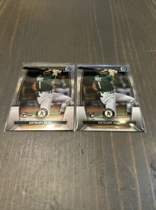 Esteury Ruiz 2023 Bowman Chrome Rookie Lot 2x - Picture 1 of 2