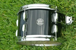 GRETSCH MARQUEE 10" 7-PLY MAPLE TOM in BLACK LACQUER for YOUR DRUM SET! LOT Q709 - Picture 1 of 9