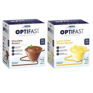 Optifast VLCD Dessert 8 x 53g Sachets - Picture 1 of 5