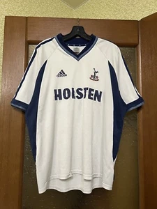 2001/2002 TOTTENHAM HOTSPUR HOME SOCCER JERSEY FOOTBALL SHIRT ADIDAS SIZE L MENS - Picture 1 of 12