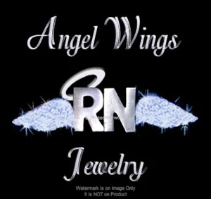 NURSE RN PIN Angel Wings Medical Health Care Jewelry Nursing Nurses Love Support - Picture 1 of 16
