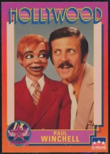 1991 Starline Hollywood Paul Winchell Ventriloquist #219 - Picture 1 of 2