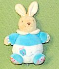 Aurora Baby Bunny Chime Ball Plush 9" Jingle Rattle Roly Poly Stuffed Animal Toy