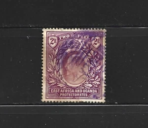 East Africa & Uganda 2R Dull & Bright Purple SG10 or SG27 (03048) - Picture 1 of 1