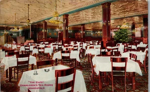 The Cafe Donaldson's Tea Rooms Minneaolis MN 1910 Vintage Postcard AA1 - Picture 1 of 2