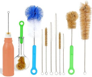 Bottle Brushes, Water Bottle Cleaner, Bottle Brush Set, Hydroflask Cleaning Kit, - Picture 1 of 12
