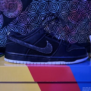 Nike Dunk Low SB x Gnarhunters Black 2022 - SIZE 7 DH7756-010 BRAND NEW - Picture 1 of 8