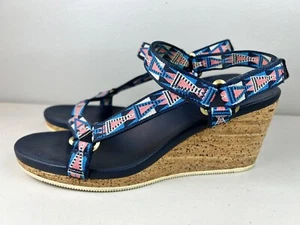 Teva Original Universal Adjustable Wedge Heel Sandal Women's Size 9.5 SN 1011533 - Picture 1 of 18