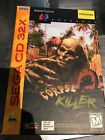 Corpse Killer (sega CD 32X) custodia manuale disco CIB completa 