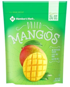 Member's Mark Dried Mangos (24 Ounce) (2 Pack) - Picture 1 of 6