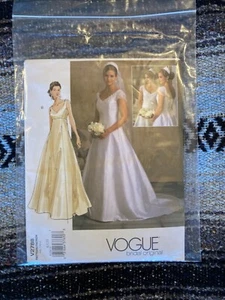 Vogue bridal original sewing pattern V2788 Size 6-8-10 UNCUT - Picture 1 of 2