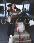 GUCCI 1-Page PRINT AD 2023 2024 'Valigeria' Campaign BAD BUNNY Kendall Jenner