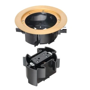 Kit de caja de piso Arlington® FLBR5420MB, dispositivo de cableado empotrado, latón - Imagen 1 de 6