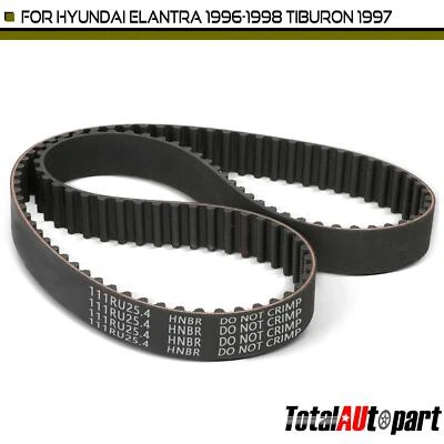 Correa de distribución del motor para Hyundai Tiburon 1997 Elantra 1996-1998 L4 1,8 L 111 dientes Foto 1 de 4