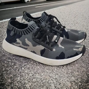 Nautica Zyla Black Camouflage Womens 6.5 Sneakers Knit Sport Athletic Shoes - Picture 1 of 8