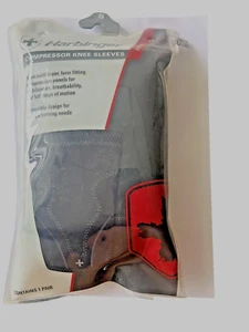 Harbinger Compressor Knee Sleeves - Black - Picture 1 of 2