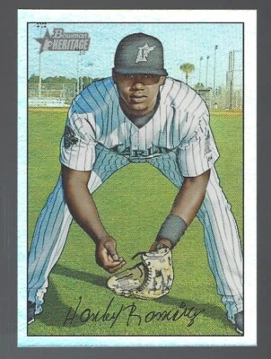 Hanley Ramirez 2007 Bowman Heritage Rainbow Foil Card# 96 - Image 1 of 4