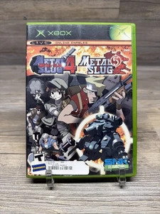 Metal Slug 4 & 5  Tested (Microsoft Xbox, 2005) No Manual READ !!!!! - Picture 1 of 7
