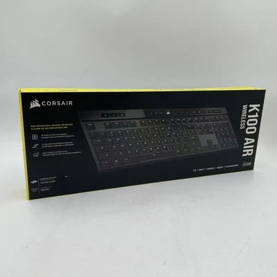 Corsair K100 AIR Wireless RGB Mechanical Keyboard Cherry MX ULP CH-913A01U-NA - Image 1 of 4