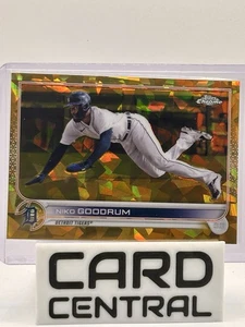 2022 Topps Chrome Sapphire Edition - Niko Goodrum #573 Gold /50 - Bild 1 von 2