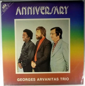 GEORGES ARVANITAS TRIO-ANNIVERSARY-AFA 5019 DA, DOUBLE LP, FRANCE, 1975 - Picture 1 of 5