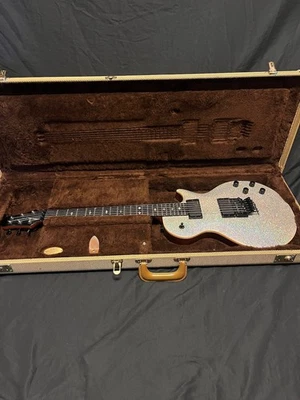 Carvin CS6 Single Cut Guitar Rainbow Holoflake Finish W/EMG's/Floyd Rose-OHSC - Image 1 of 4