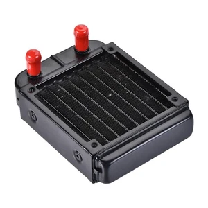 Acqua Raffreddamento Radiatore per PC CPU 132mmx100mmx33mm con 8 Alluminio Tubi - Afbeelding 1 van 6