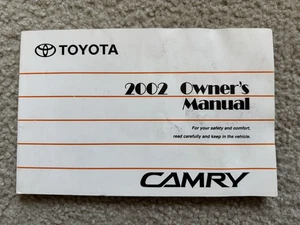 Pre-Owned 2002 Toyota Camry Owner's Manual Part No. 01999-33544! - Bild 1 von 4