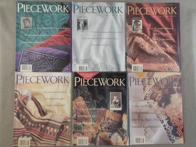 15 Piecework Magazines 93, 94, 95, 96, 97, 98, 00 and 01 Cross Stitch Knitting - Image 1 of 4