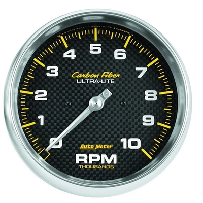 Auto Meter 4898 Carbon Fiber In-Dash Tachometer - Image 1 of 4