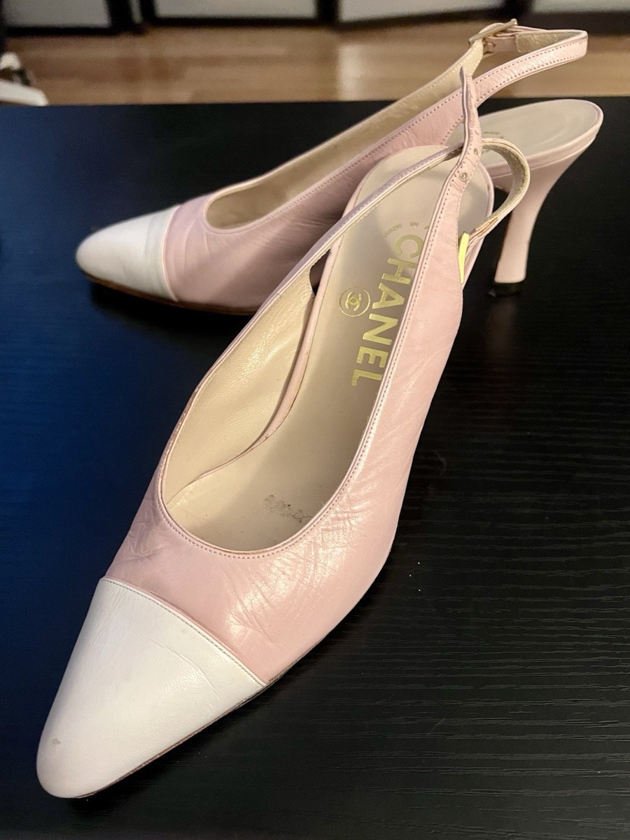 CHANEL ストライプ　パンプス　6.5 楽天市場】シャネル CHANEL パンプス シューズ 靴 レディース
