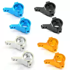 Aluminio Taza de Dirección Frontal Nudillo Brazo para Tamiya CC01 TA02 TA03 1/10 RC Coche - Imagen 1 de 12