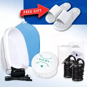 Ionic Spa Foot Bath Ion Detox Cell Cleanse Machine For Home Multi-function - Picture 1 of 62