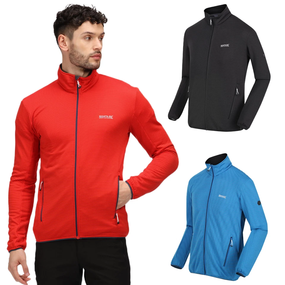 Regatta Mens Highton Lite Lightweight Full Zip Fleece Jacket Coat RRP £60 - Image 1 of 1