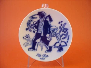 PORSGRUND Assiette Jour Du Pape '1983 - Picture 1 of 3