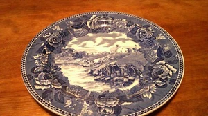 Wedgwood THE SCENE OF BEECHER'S STOWE'S FASINATING STORY. - Picture 1 of 10