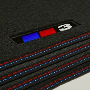For BMW 3-Series Convertible Carpet Car Mats 4pc – E30 1985–1992 OEM quality M3 - Picture 1 of 8