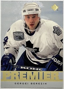 1996-97 SP Hockey - Premier Prospects !  SERGEIBEREZIN RC
